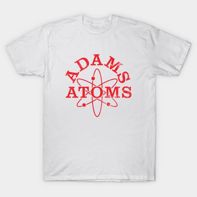 Adams College Atoms T-Shirt by Wright Art